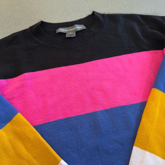 French Connection Colorblock Sweater - Picture 2 of 11